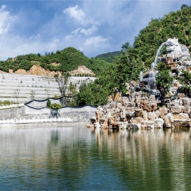 懋龙溪山水环境