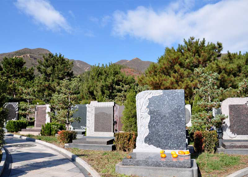 天寿陵园墓区景观