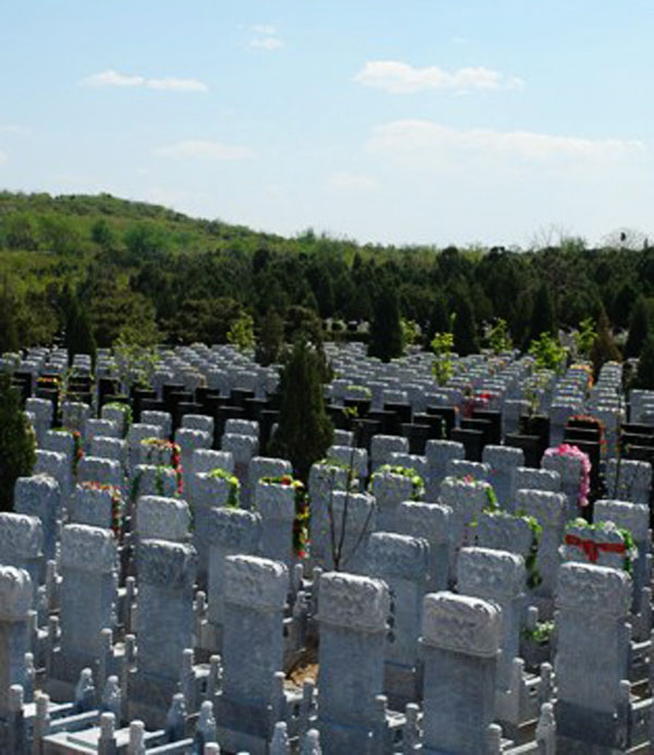 龙雕汉白玉墓碑