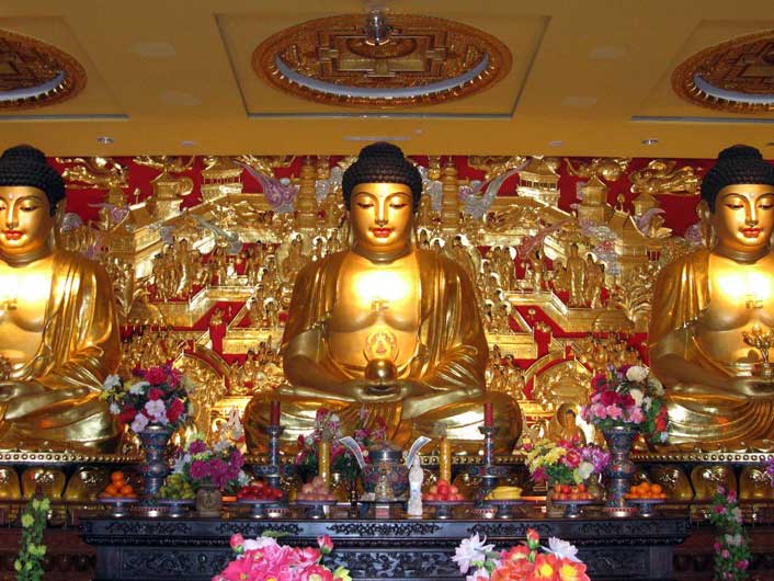 清东陵万佛园佛像